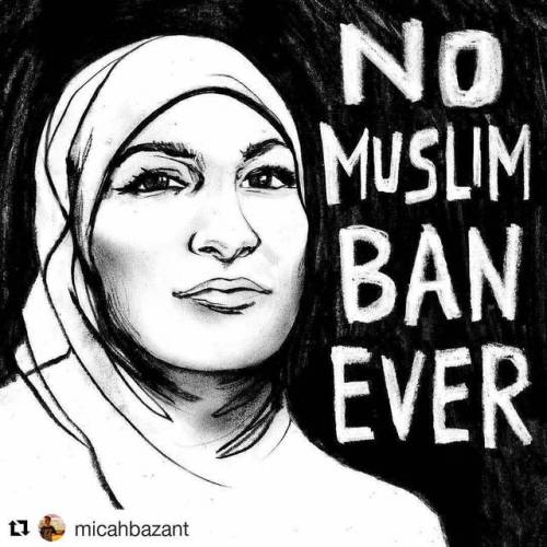 #Repost @micahbazant (@get_repost)・・・We will Never Stop fighting Islamophobia and white supremacy. W