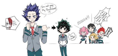 BakuSquad keeping an eye on their boss’ (future) boyfriend and reporting every potential suito