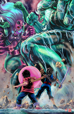 tyrinecarver:  Steven Universe - Fusion Battle