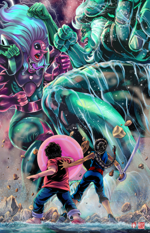 Porn photo tyrinecarver:  Steven Universe - Fusion Battle