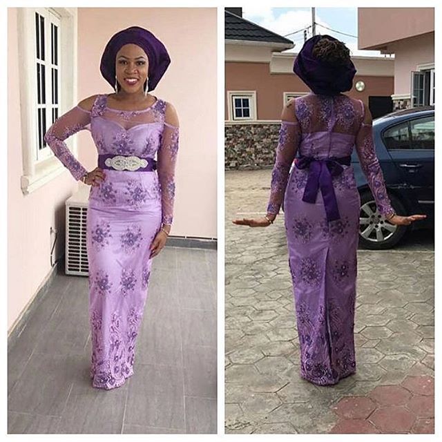 dry lace aso ebi styles