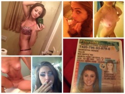 beforexxxafter2:  #Samantha Renae Tillis #exposed slut reblog and spread 