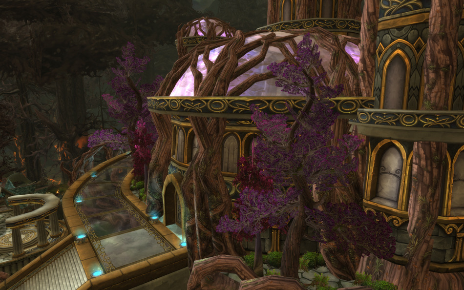 ivarialmoonwarder:  &ldquo;Ten thousand years in the past, the night elven capital