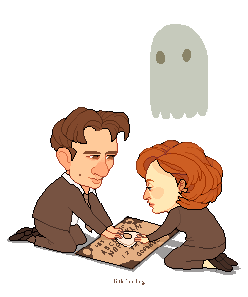 littledeerling:  2 spoopy agents 