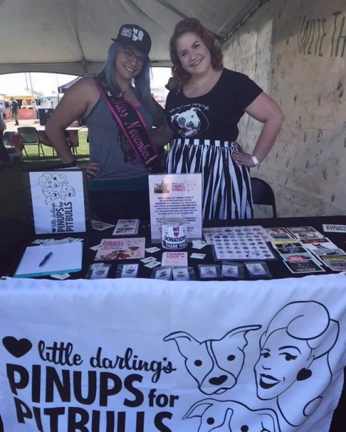 Another great day with @pinupsforpitbullsinc!I had so much fun hanging out with @jessiesilagy at @va