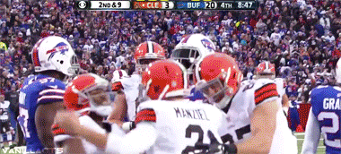 vanillacts:  Brian Hoyer gets benched in the 4th qtr, Johnny Manziel on his first