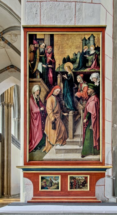 Panels from the Weingarten altar by Hans Holbein the Elder, 1493