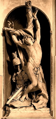  ”Saint Sebastian”, 1663-68.  Pierre
