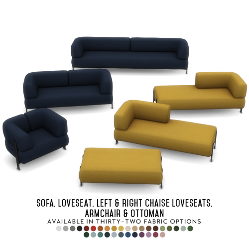 peacemaker-ic: Moku Seating Suite - Modern Sofas in 6 New Designs A new year brings a new sofa set.