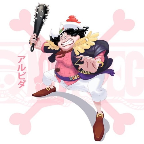 One Piece fan art - Alvida #onepiece #onepiecefanart #alvida