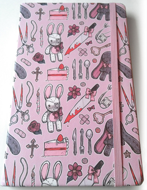 drawkill: NOTEBOOK PRE-ORDERS!Knife Bunny and Falling Eyeball Puppet notebooks are now available for