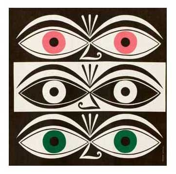 Alexander Girard, triple eyes, courtesy girardstudio.com