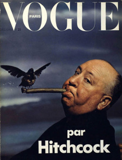 supermodelgif:  Alfred Hitchcock on the cover