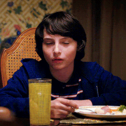 strangerthigns:  A small collection of mike being annoyed with his parents.