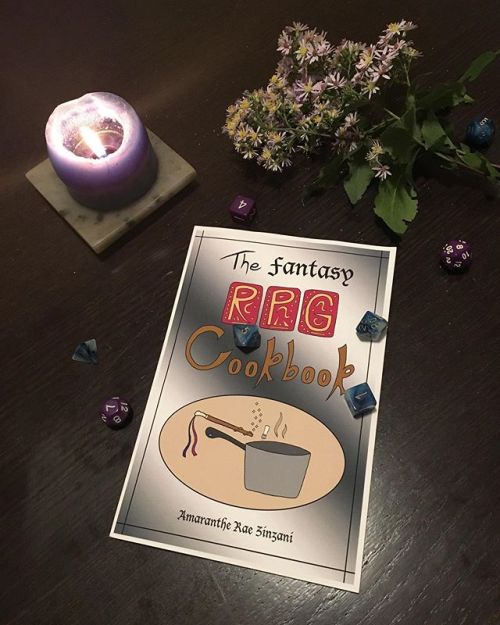 Just received my copy of @thefantasyrpgcookbook, written by my friend who has made me several of the