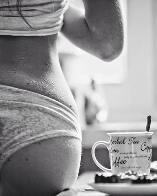 pinkriver69:  Coffee time 💋☕ porn pictures