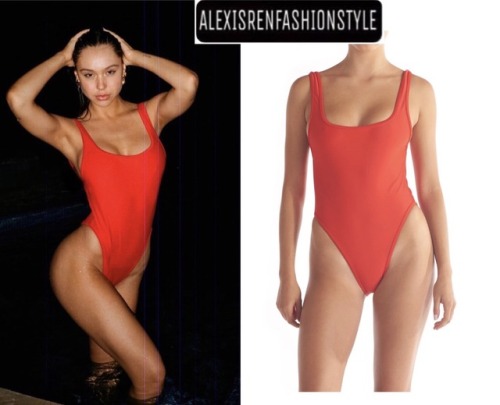 Kiki One Piece in Cherry Bomb ($120) from Dipped in Blue Bikinis