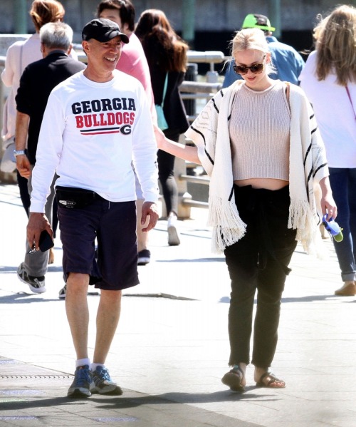 jennifirlaurence:  Jennifer Lawrence and Jon Kilik in New York City on April 17, 2016