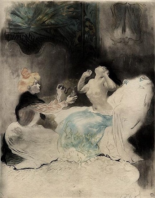 Louis Legrand, L'Hétaïre (Гетера), 1900