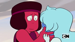 the-moonlight-witch:    Femslash February: Ruby x Sapphire (Steven Universe)    