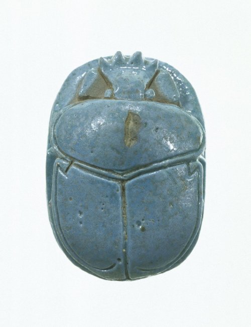 Looking for a creative wedding favor? How about a faience dung beetle! Dung beetles, or scarabs, wer