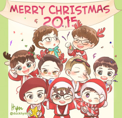 duckhymne:  MERRY CHRISTMAS EVERYONE~!! 🎄🎄 Wishing you a blast holiday~! 💕 