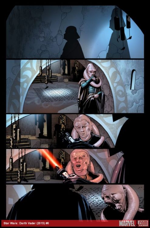 marvelentertainment:The dark side rises! It’s your exclusive first look at “Darth Vader”