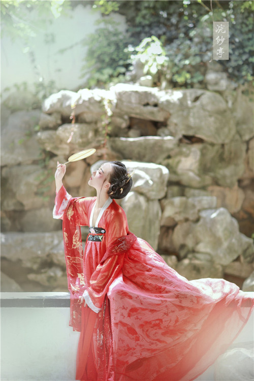 changan-moon:Traditional Chinese hanfu by 浣纱亭汉服