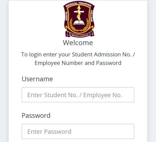 How to Create a KMTC Student Portal And Download KMTC Admission Letter