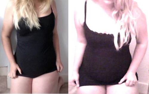 thickwhitechocolate:  curvycasey:  blast from the past: comparison shots  Hot