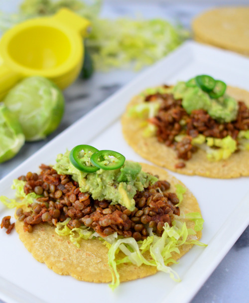 vegan-nummies: lentil tacos | recipe