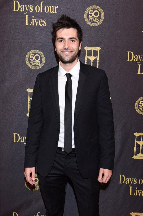 HQ: Freddie Smith and Alyssa Tabit attend the Days Of Our Lives’ 50th Anniversary Celebration 