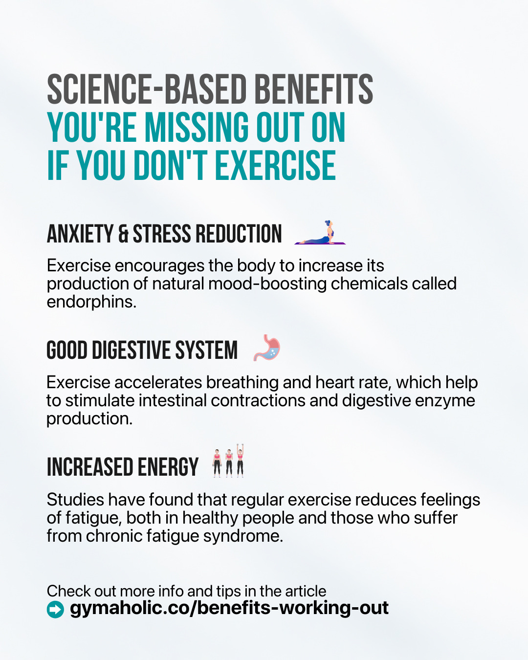 Science-based benefits you’re missing out on if you don’t exercise