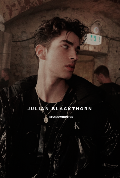thebanechronicles: ☆ the shadowhunters chronicles characters a-to-z: julian blackthorn julian b