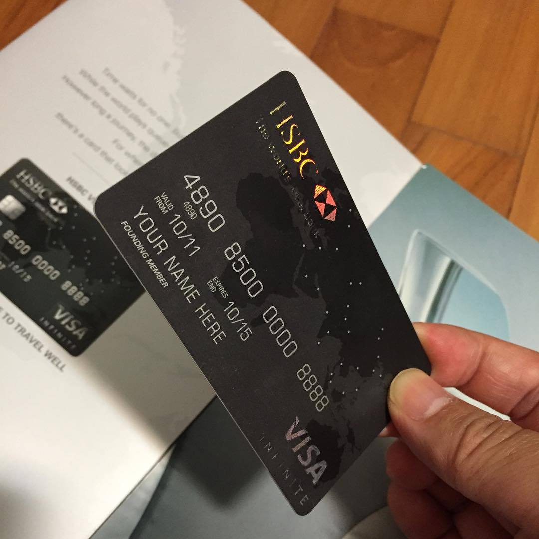 Ykatou S Tumblr Room これhsbc銀行から届いたブラックカードのdmなんだけど なかに現物のレプリカがそのまま入ってる