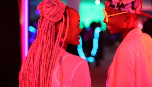 novitiate2017:RAFIKI (dir. Wanuri Kahiu) is a love story about Kena and Ziki who live in a housing e