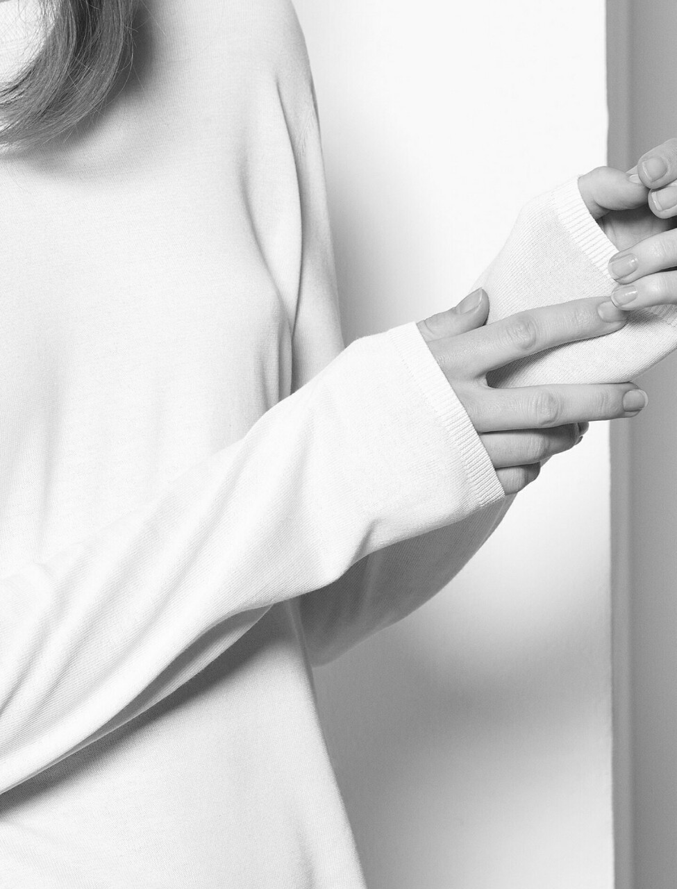 white-minimalism:  Look in the mirror and love what u see    white // pale // minimalism 