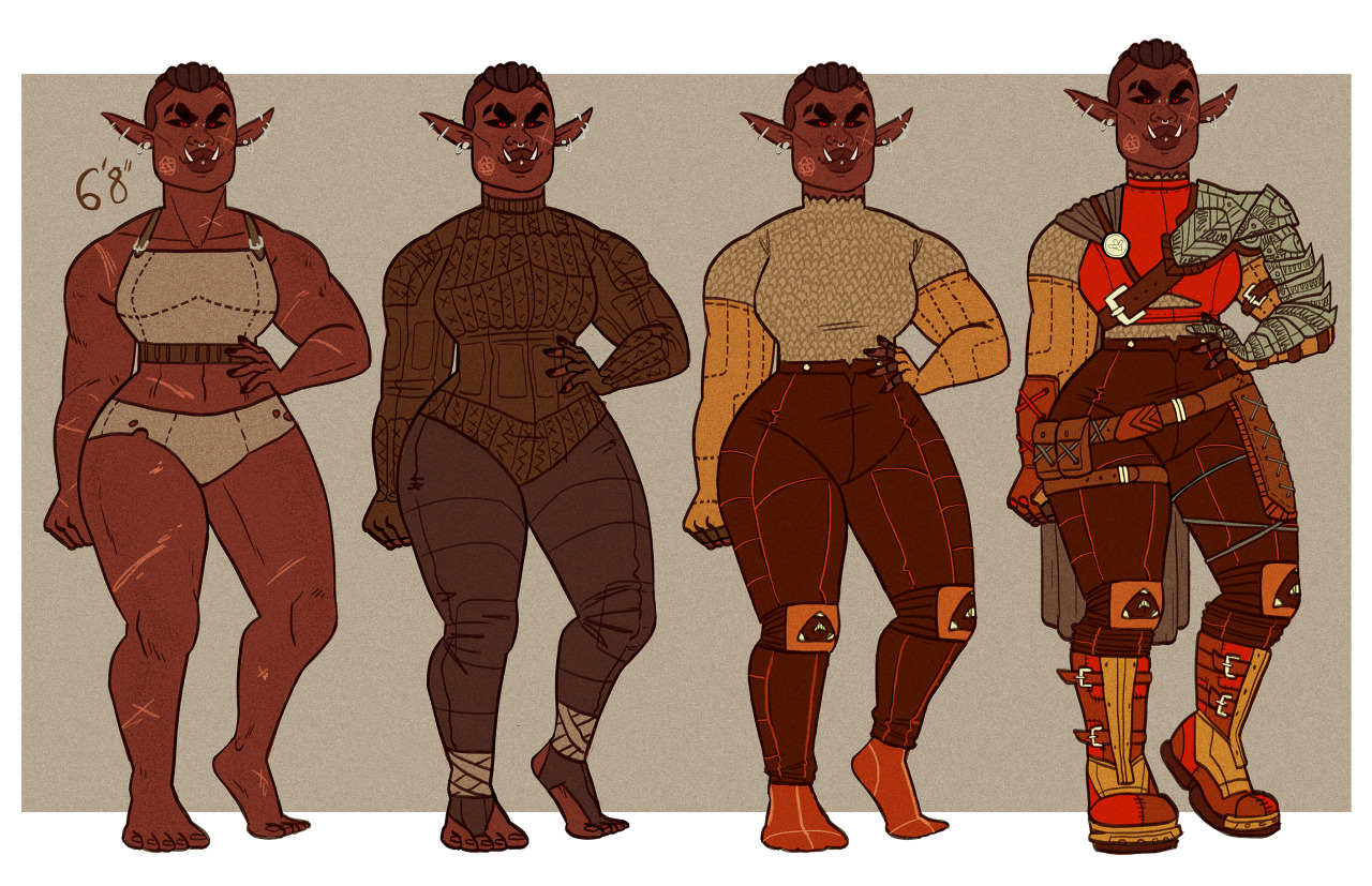 1nfiltratrix:  orc brat (worst dragonborn) 