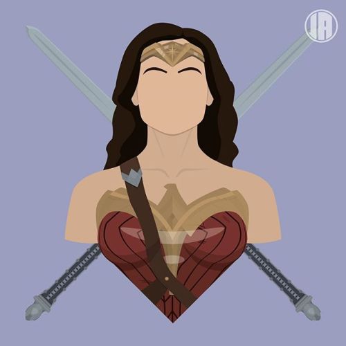 league-of-extraordinarycomics:  Minimalistic Justice League Portraits Created by Jonas