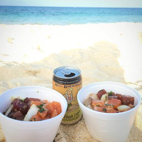 On that poke diet. #poke (at Kailua Beach)
