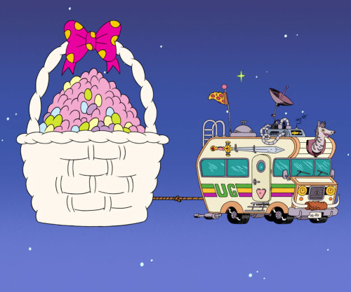 Can you guess what Uncle Grandpa is up to for this Friday’s new Easter episode? 