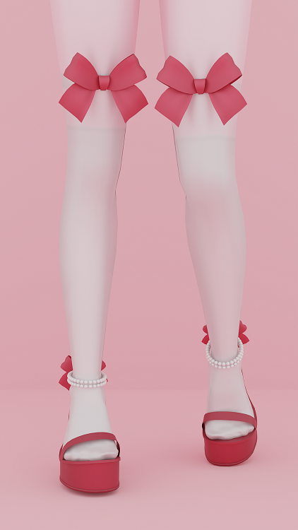 sadlydulcet:pearl platforms ✿new mesh (feet mesh by @/magic-bot ♥)10 colors3 items (1 ve