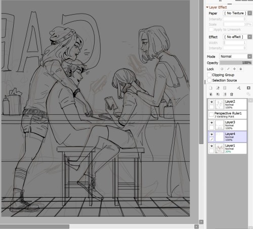 katydoodles: i share a lot of WIPs on twitter but I like how this looks so far.Just some BEAU things