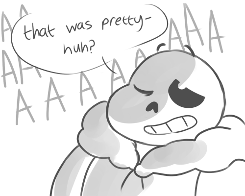 fireandshellamari:I think he has a bone to pick.XD!!