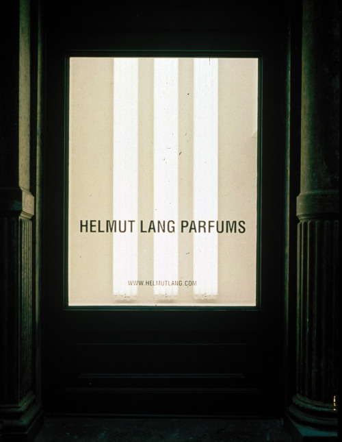 Porn photo transfinitism:  Helmut Lang Parfumerie 