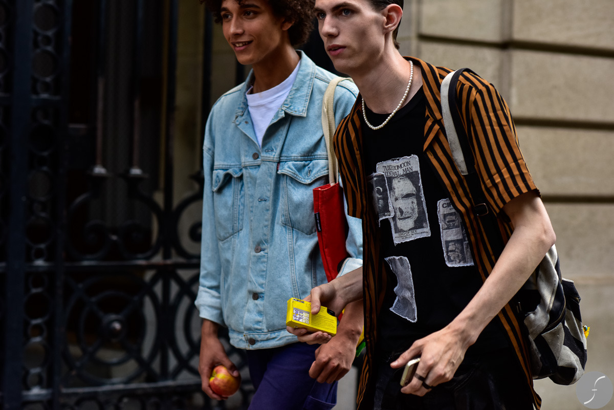 rue des mauvais garçons — Jackson Hale, Marc Sebastian Faiella at PFW S/S