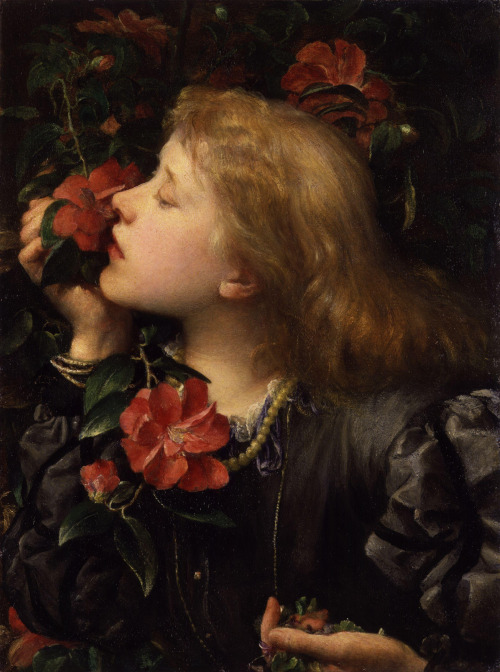 hellfreeway:”Choosing (Dame Ellen Terry)” by George Frederic Watts, c. 1864