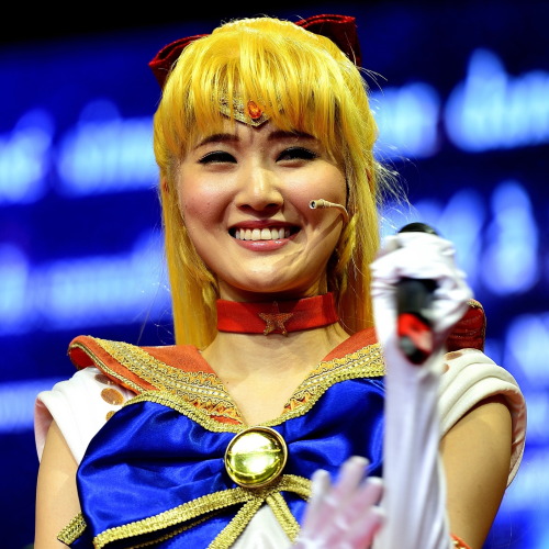 Japan Expo in Paris 2014 - Sailor Venus (Shiori Sakata)Source 1Source 2 gonna have to get back to yo