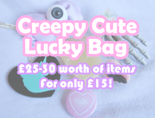 Creepy cute lucky bags link