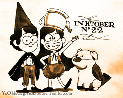 yeoldegaganddoodle:  Inktober No. 22 - Trick